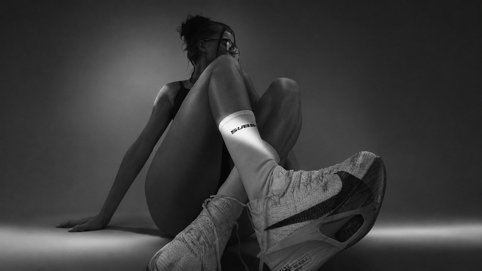 Subsixty performance sock worn during training recovery